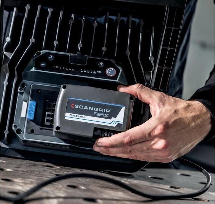 Image du produit Scangrip Fournisseur d'électricité POWER SUPPLY CONNECT L83xP124xH72mm
