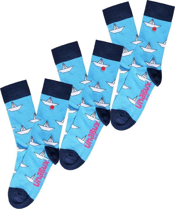 Actual product image Unabux Leisure socks GRUMBLE IN THE JUNGLE (pack of 3, 42 - 46)