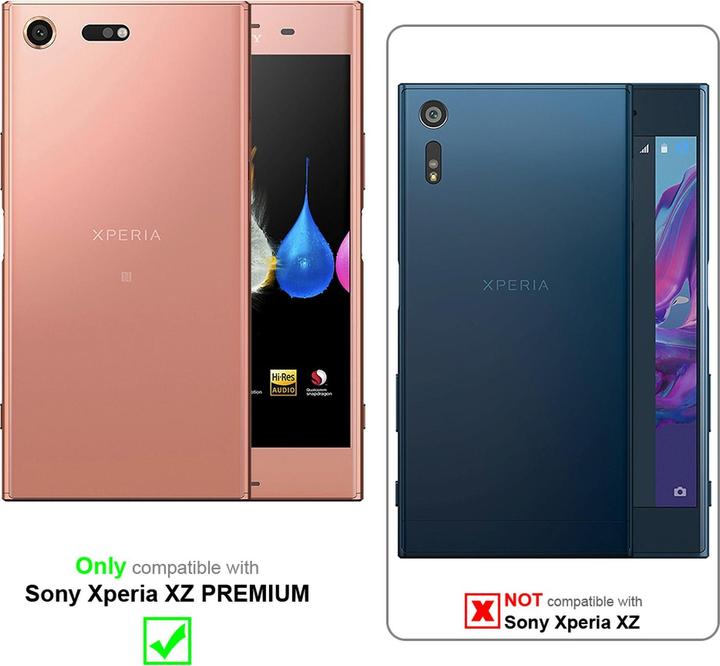 Image du produit Cadorabo Flip comme Invisible Cover (Sony Xperia XZ Premium)