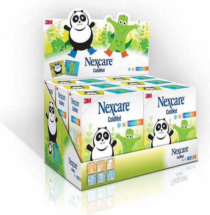 Image du produit 3M Présentoir Nexcare ColdHot Happy Kids 6 pièces (6728400 ml, Gel)