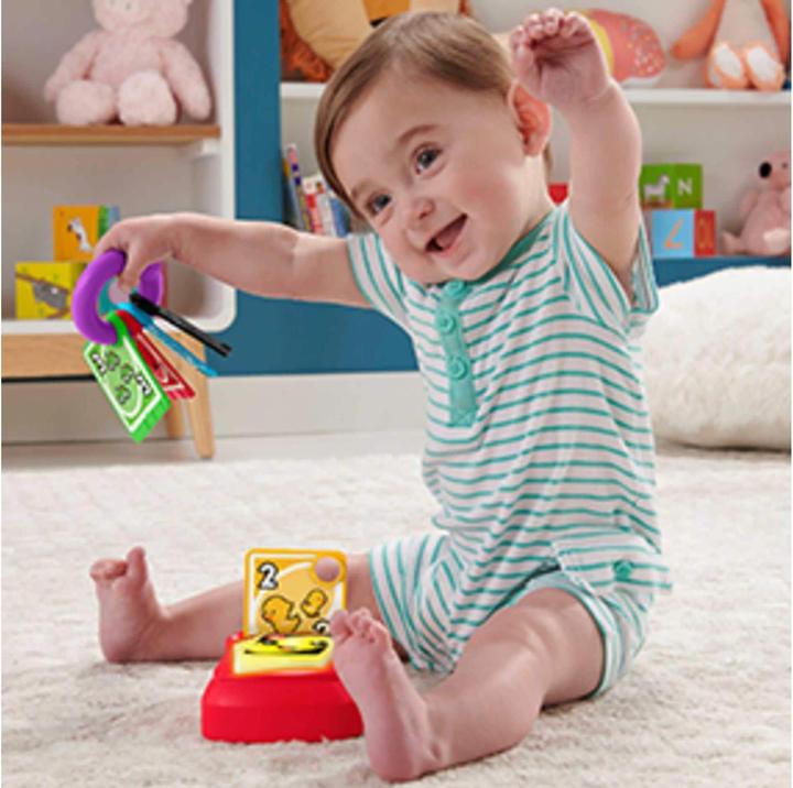 Produktbild Fisher-Price Lernspass Baby Uno (Englisch, Deutsch)