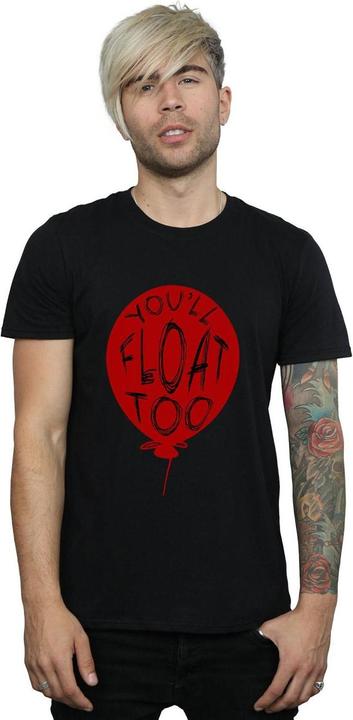 Actual product image Universal Textiles Mens Pennywise You'll Float Too T-Shirt (L)