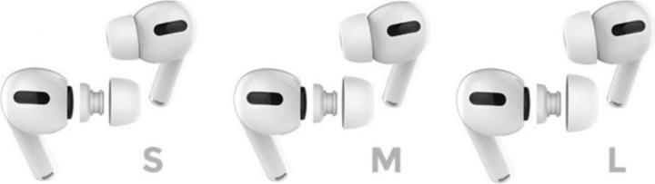 Actual product image Apfelkiste Airpods Pro / Pro 2 Ohrpolster Rutschfeste Eartips Silikon (AirPods Pro)
