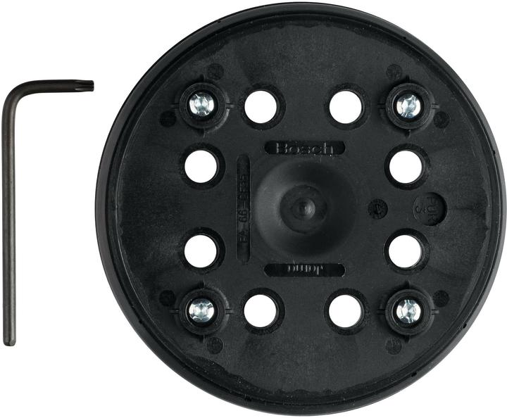 Produktbild Bosch Professional Zubehör Schleifteller mittel, 125 mm, 8, für PEX 270 A, PEX 270 AE (Mittelhart)