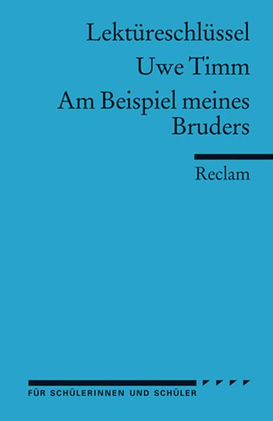 Immagine prodotto Uwe Timm - Am Beispiel meines Bruders (Tedesco, Mirjam Bellmann, 2011)