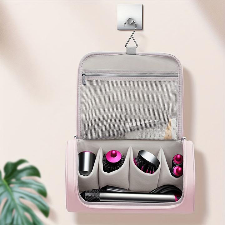 Immagine prodotto Only-Bags.Store Multifunktionale Kosmetiktasche für Haartrockner, Lockenstab, Styling-Tools - PU-Material