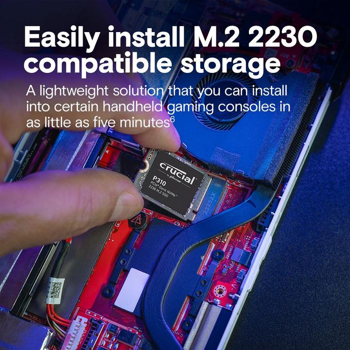 Image du produit Crucial P310 (1000 Go, M.2 2230)