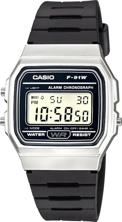 Image du produit Casio Retro Vintage - F-91WM-7A (Montre numérique, 33 mm)