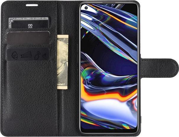 Productafbeelding MU Classic Litchi Leren Boekomslag Serie (Realme 7 Pro)
