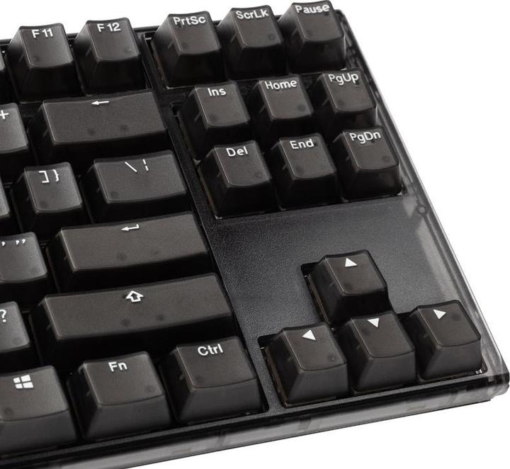Actual product image Ducky One 3 Aura Black TKL Gaming Keyboard, RGB LED - Gateron Baby Kangaroo (US) (Eng. Int., Cable)