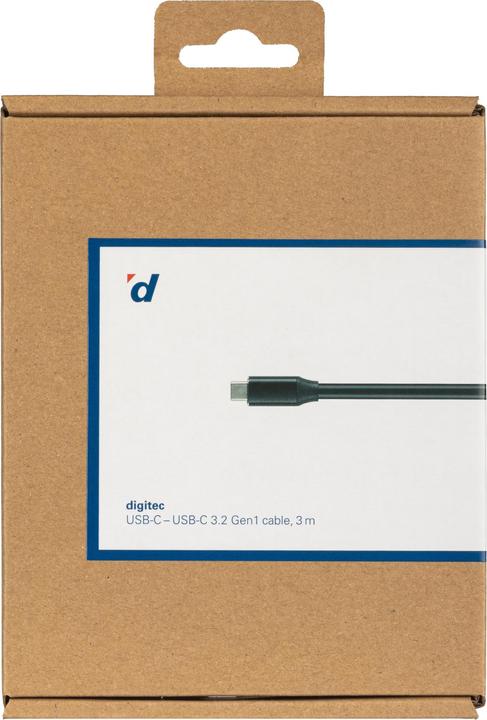 Image du produit Digitec USB type C - USB type C (3 m, USB 3.2 Gen 1)