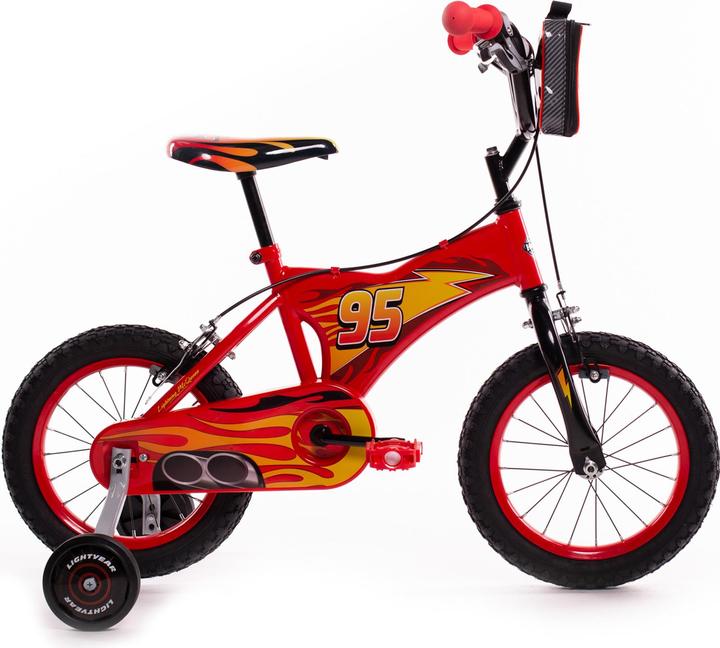 Actual product image ‎Huffy Huffy Cars 14 Inch Bike, Red (14")