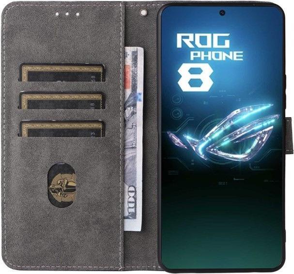 Actual product image MU Classic Classic II Leather Bookcover Series (Asus ROG Phone 8, Asus ROG Phone 8 Pro)