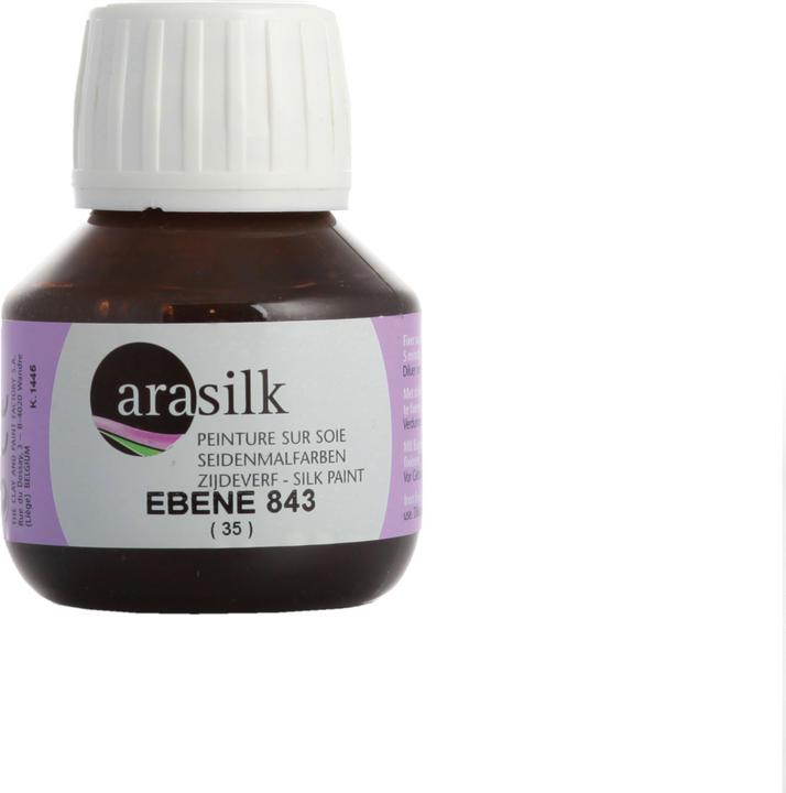 Actual product image H Dupont Silk colour Arasilk (Ebony brown)