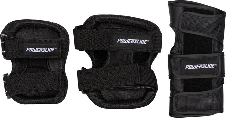 Produktbild Powerslide Schutzset Basic Kinder Tri-Pack XXS (XXS, Knieschoner, Handgelenkschoner, Ellbogenschoner)