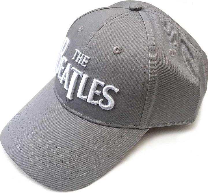 Produktbild The Beatles Beatles White Drop T Logo Grey Baseball Cap