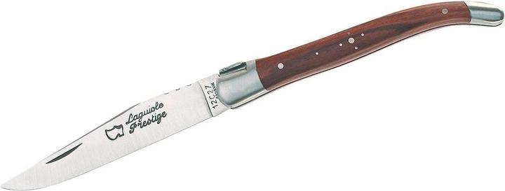 Produktbild Au Sabot Laguiole Taschenmesser, Stahl Sandvik 12C27, mattierte Edelstahlbacken, Veilchenholzschale