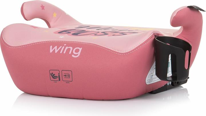 Produktbild Chipolino Wing i-Size 125-150cm Isofix, Rosa Mini BOSS (Kindersitzerhöhung, ECE R129/i-Size Norm)