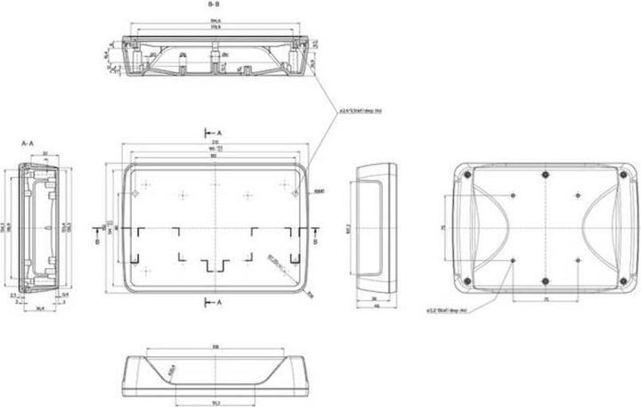 Actual product image Bopla HandHousing Bopad series (Housing)