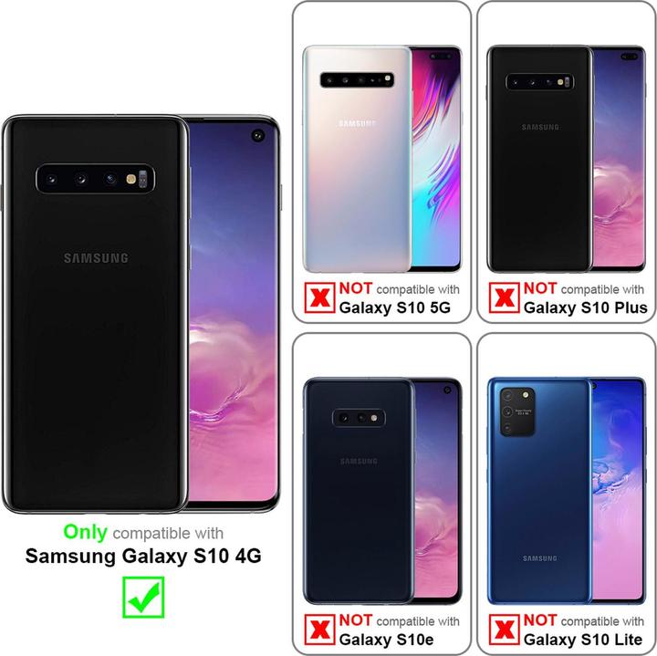 Image du produit Cadorabo Flip comme Invisible Cover (Samsung Galaxy S10)