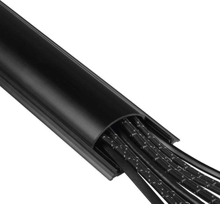 Immagine prodotto Hama Canalina per cavi in plastica, semicircolare (Tubazione, 100 cm)
