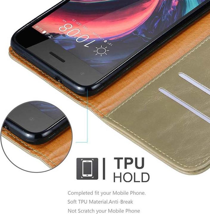 Actual product image Cadorabo Book Luxury Cover (HTC Desire 10 Pro)
