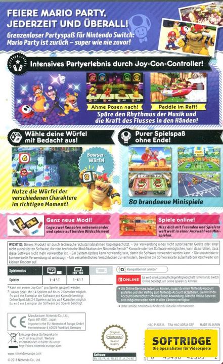 Actual product image Nintendo Super Mario Party (Switch, Multilingual)