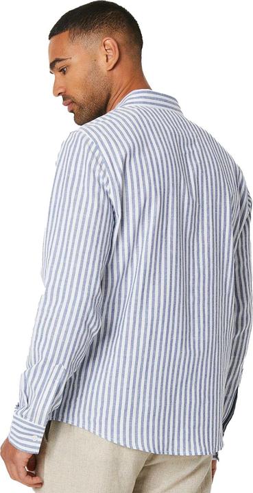 Actual product image Burton Mens Stripe Linen Long-Sleeved Shirt (M)
