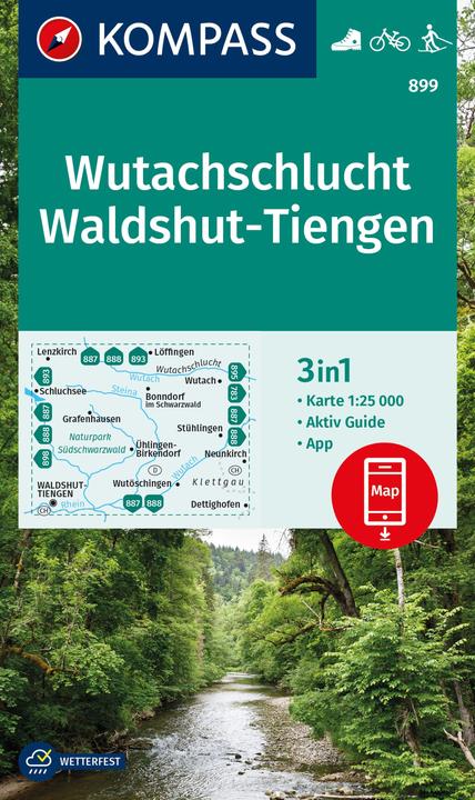 Produktbild KV WK 899 Wutachschlucht 25T