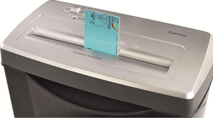 Produktbild Hama Cross-Cut Shredder ""CC614A"" (Partikelschnitt)