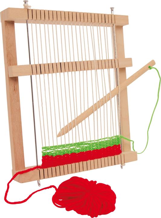 Actual product image small foot Mira weaving frame