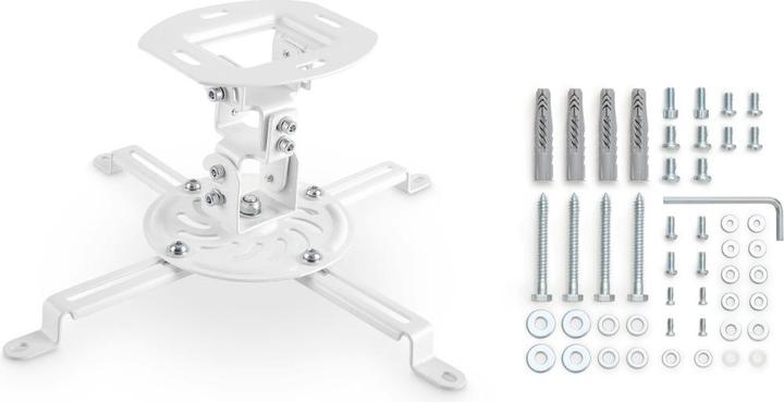 Actual product image Hama Projector mount, swivelling, rotatable, tiltable, for ceiling, up to 13.5 kg (Ceiling)