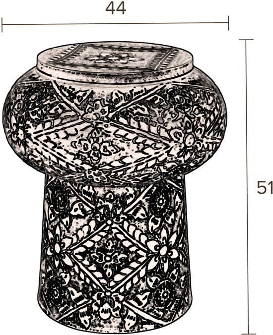 Produktbild Dutchbone Craft Drum (Ø 44 x 51 cm)