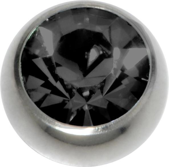 Produktbild Bijouteria Piercingverschluss (Chirurgenstahl 316L, Kristall)