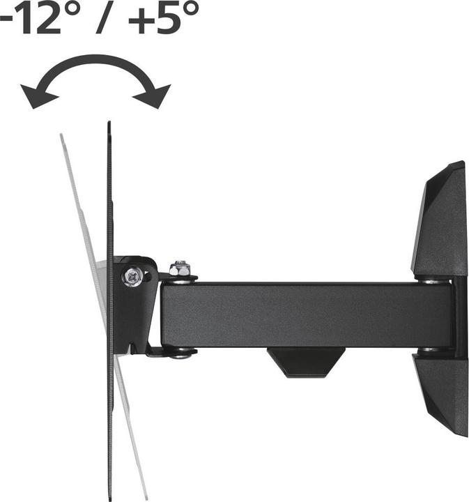 Productafbeelding Hama TV muurbeugel, draaien, kantelen, 122 cm (48") tot 20 kg (Muur, 48", 20 kg)