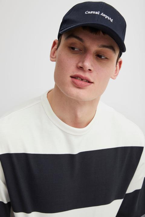 Actual product image Casual Friday CFTue wide striped tee - 20504714 (M)