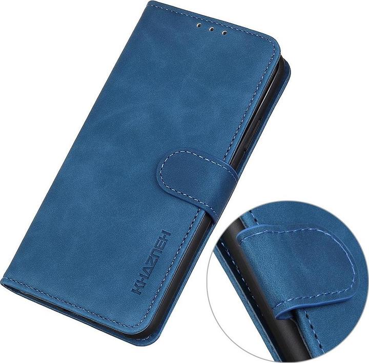 Actual product image Cover-Discount Xiaomi Redmi Note 11 / 11S - leather case cover blue (Xiaomi Redmi Note 11)