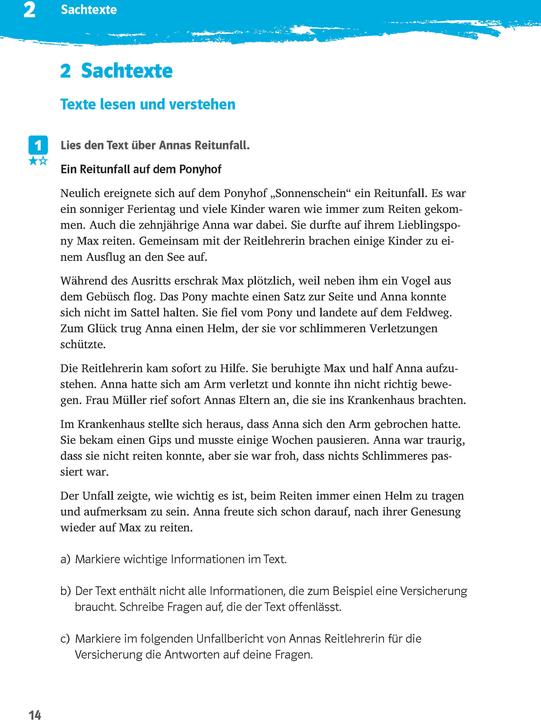 Image du produit 10-Minuten-Training Deutsch Texte lesen und verstehen 5. Klasse (Allemand, Anglais, 2025)