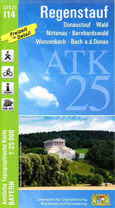 Produktbild ATK25-I14 Regenstauf (Amtliche Topographische Karte 1:25000)