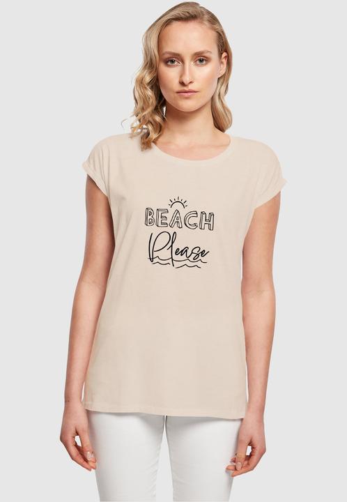 Immagine prodotto Merchcode Maglietta a spalla larga da donna Beach Please - 112615 (S)