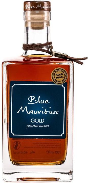 Actual product image Blue Mauritius Gold Rum (1 x 70 cl)