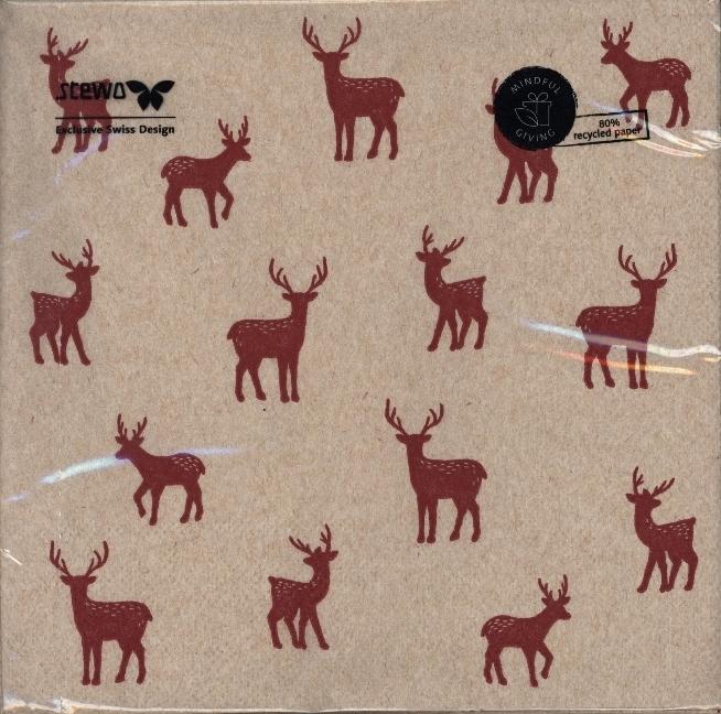Actual product image Stewo Christmas napkins (20 x, 33 x 33 cm)