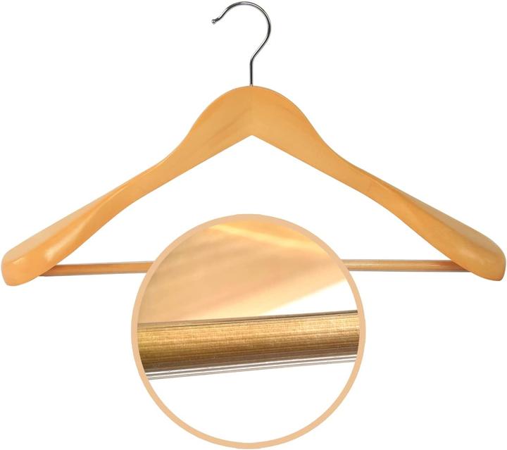 Actual product image Hangerman Wooden coat hanger (10 x)