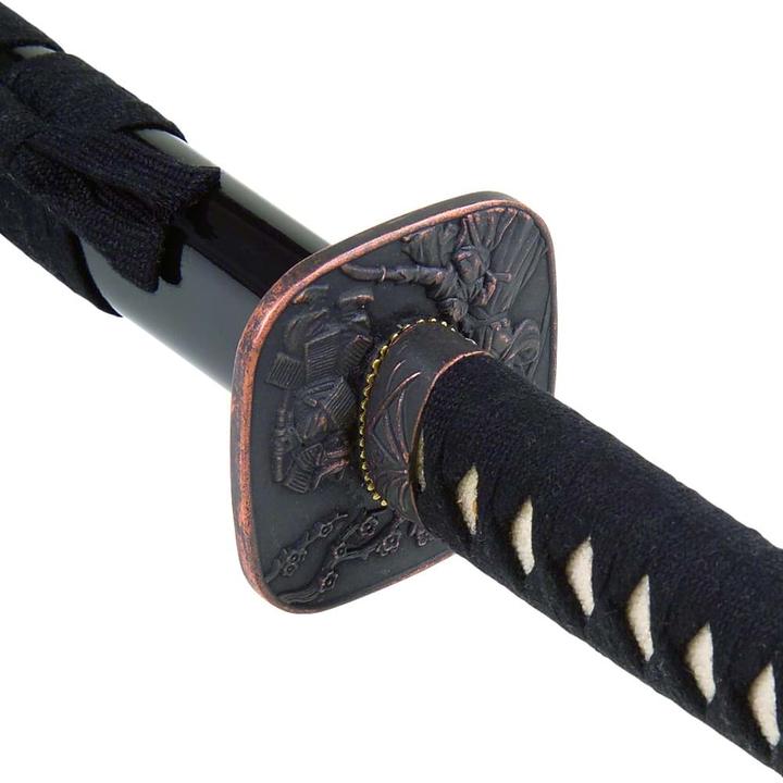 Actual product image John Lee Fujisan Damascus Katana