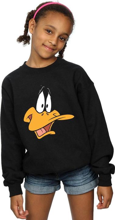 Image du produit Looney Tunes Sweat-shirt fille Daffy Duck Cotton (152, 158)