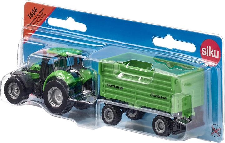 Produktbild Siku DEUTZ-FAHR mit Fortuna 2-Achs Anh?n