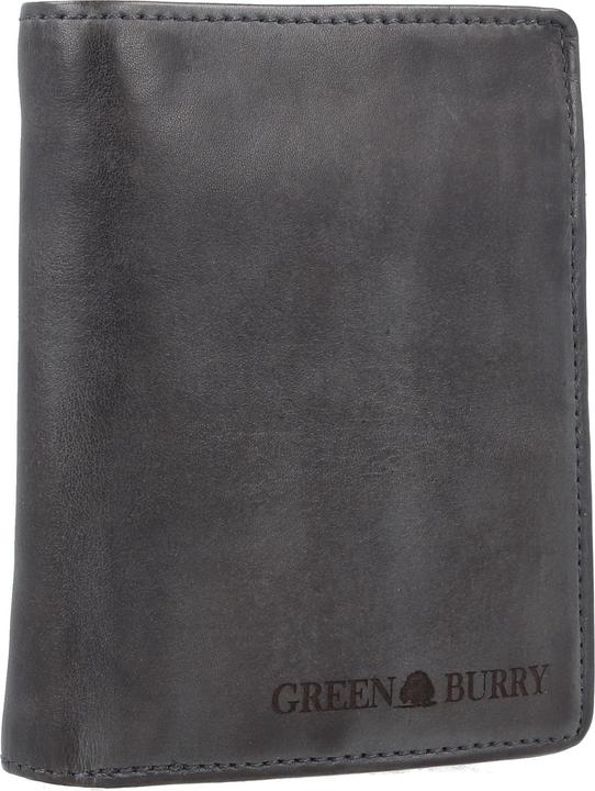 Actual product image Greenburry Vintage Washed leather wallet 10 cm