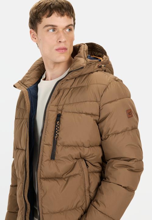Actual product image Camel Active Quilted blouson with detachable hood (48)