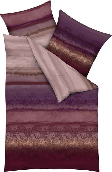 Actual product image Kaeppel Single Jersey Bettwäsche Mara rosenholz (Bedding set, 155x220 cm + 80x80 cm)