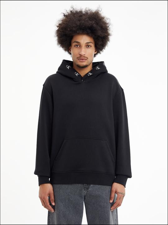 Immagine prodotto Calvin Klein Jeans LOGO JACQUARD HOODIE, nero (nero), taglia XL (XL)